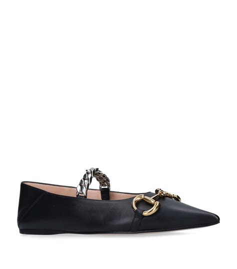 gucci shoes plain|harrods gucci flats for women.